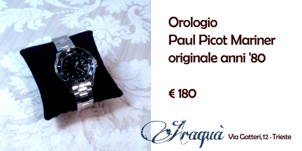 Orologio Paul Picot Mariner originale anni '80 € 180
